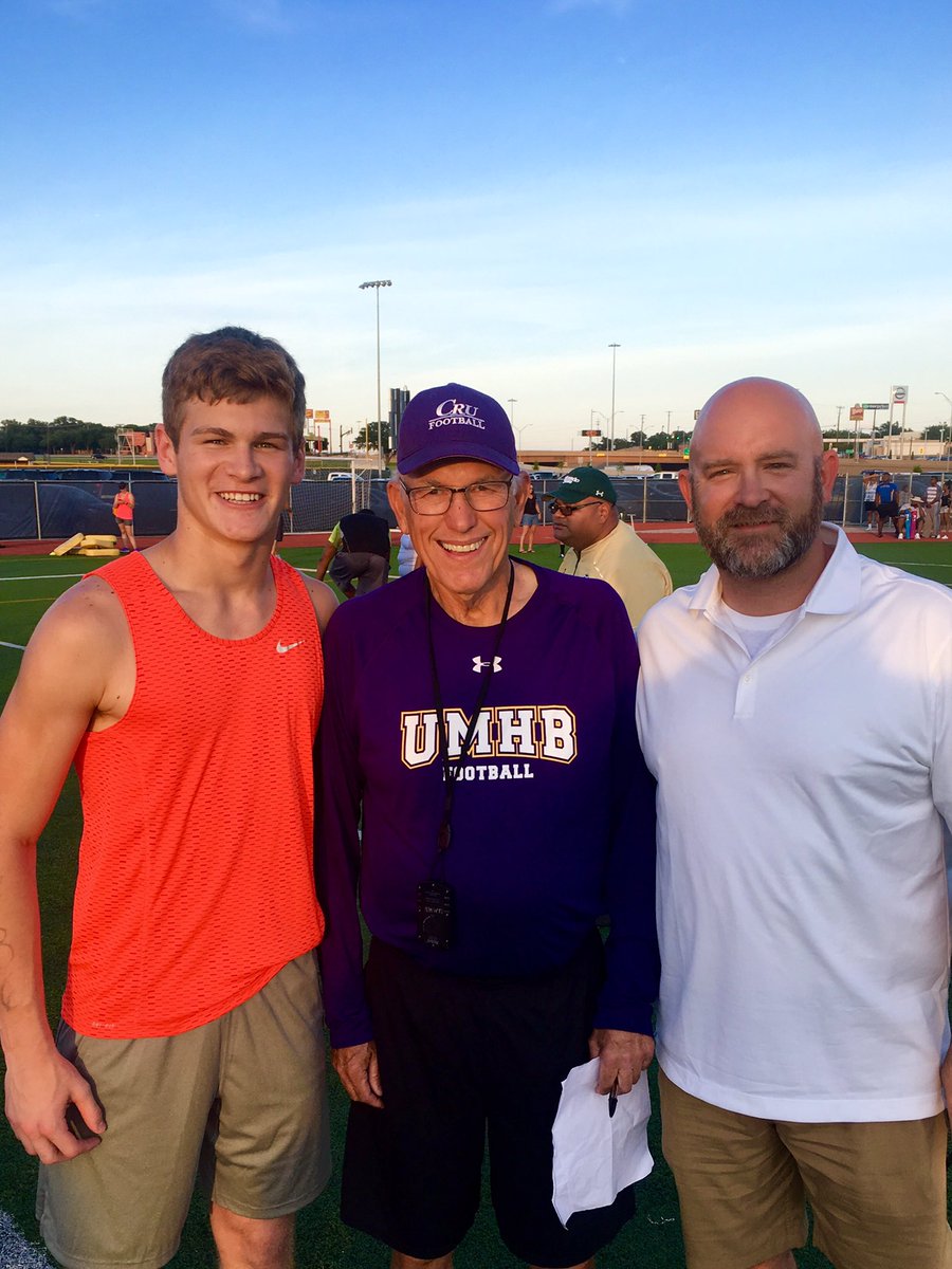 UMHB Football Mega Camp 2016 – LD Bell – Kaghen Roach